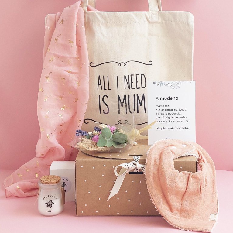 Caja de regalo para nueva mamá, regalos para nuevas madres para mujeres  después del nacimiento, regalos de empuje para el paquete de atención de la
